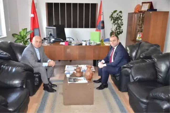 Başkan Saraoğlu'ndan Emniyet Müdürü Tosun'a Teşekkür Ziyareti