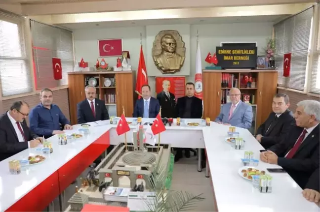 Edirne Şehitlikleri İmar Derneği'nde İlk Genel Kurul Yapıldı
