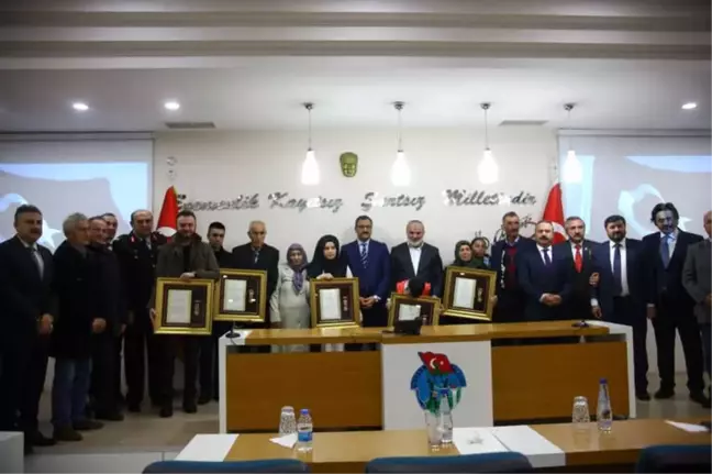 Giresun'da Şehit Aileleri ve Gazilere 'Devlet Övünç Madalyası' Törenle Verildi