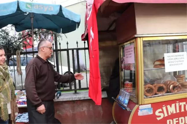10 Yıllık Simitçi Bir Günlük Hasılatını Afrin'e Bağışladı