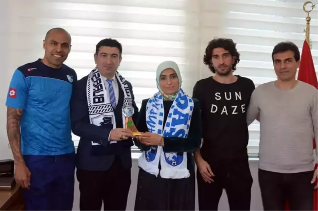 Milletvekili Taşkesenlioğlu'ndan Bb. Erzurumspor Kulübüne Ziyaret