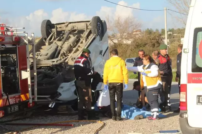 Antalya'da Trafik Kazası: 1 Ölü, 3 Yaralı