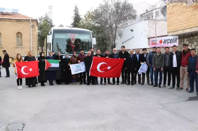 Niğde'den 22 Kişi Kudüs'e Uğurlandı