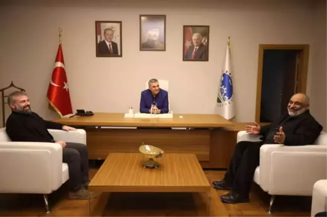 Başkan Toçoğlu, İhh Genel Başkanı Yıldırım ile Bir Araya Geldi