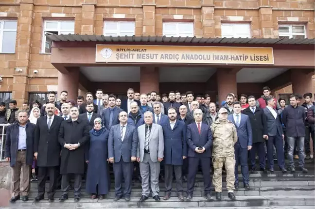 Ahlatlı Şehit Mesut Ardıç'ın İsmi Okula Verildi