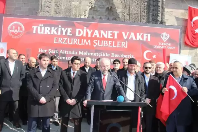 Afrin'deki Mehmetçik İçin Dua Ettiler