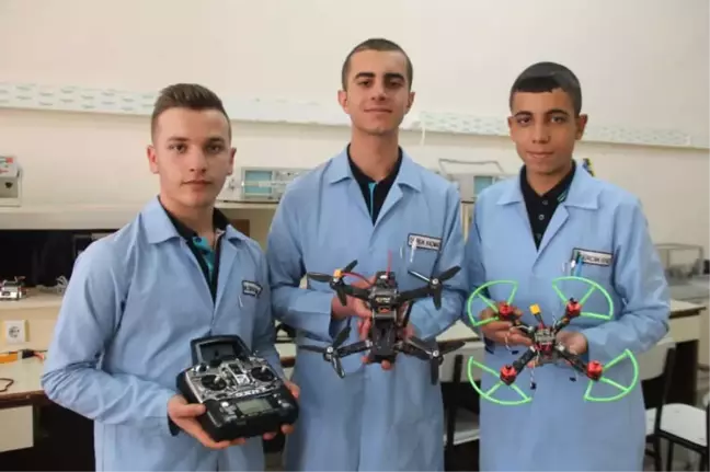 Öğrencilerin Hız Dronu Dikkat Çekti