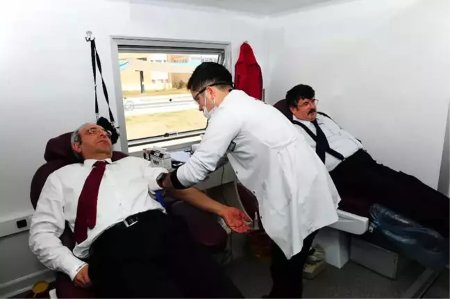 Yyü'de Kan Bağışı Kampanyası