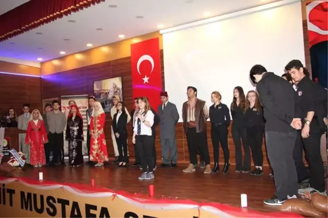 Edremit'te İstiklal Marşı'nın Kabulü ve M. Akif Ersoy'u Anma Töreni Düzenlendi