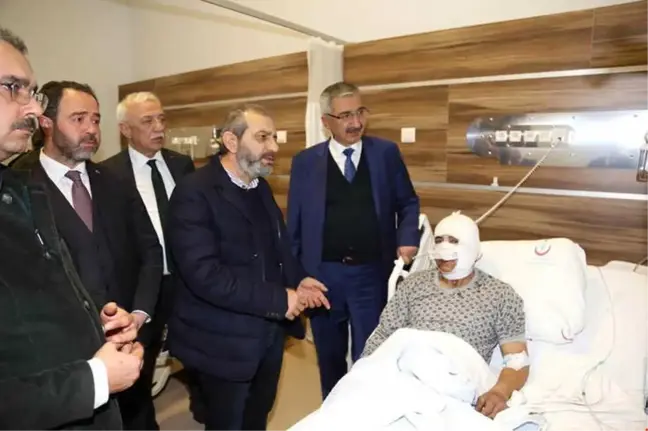 Ak Partili Aslan'dan Geçmiş Olsun Ziyareti