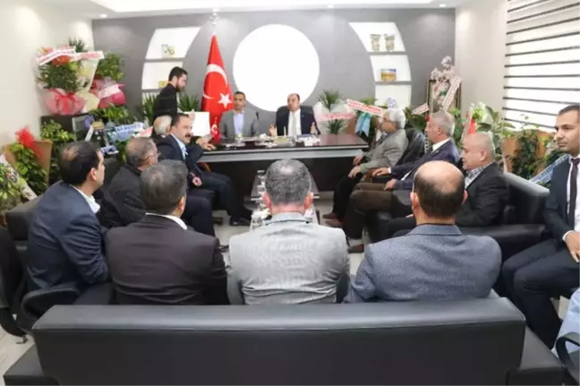 Çiftçi'den Şireciler ve Kuruyemişçiler Odasına Ziyaret