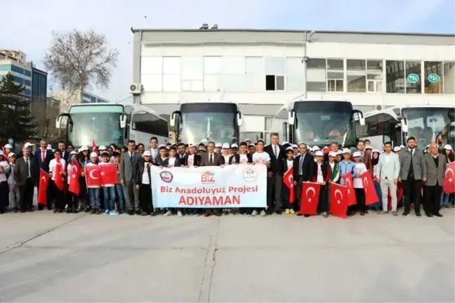 Adıyamanlı Öğrenciler Konya'ya Uğurlandı