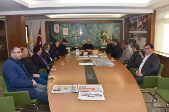 Belediye Başkanı Saraoğlu'na Teşekkür Ziyareti
