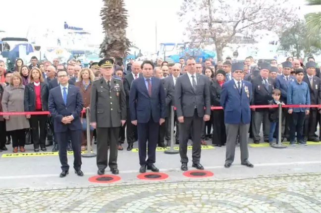 Ayvalık'ta Çanakkale Zaferi Buruk Bir Coşkuyla Kutlandı