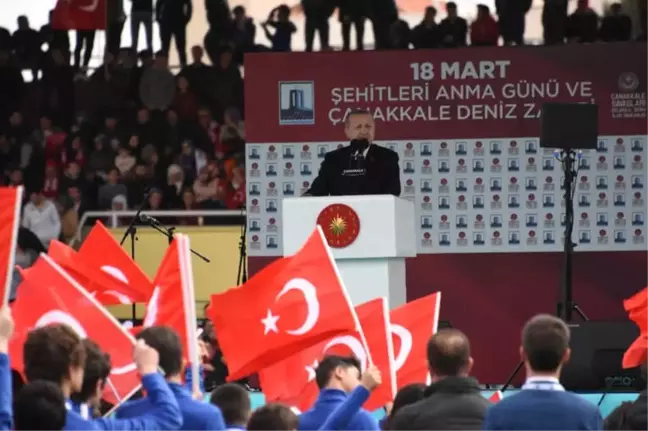 Cumhurbaşkanı Erdoğan Afrin Müjdesini Çanakkale'den Verdi