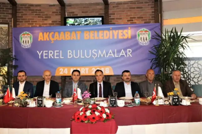 Akçaabat'ta Vakıf ve Dernek Yöneticileri Bir Araya Geldi