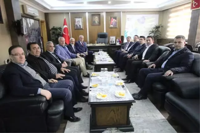Milletvekili Şeker, Başkanı Mete Memiş'i Ziyaret Etti