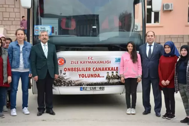 Tokat'ta Öğrenciler Çanakkale ve Afrin Ruhu İçin Yollarda