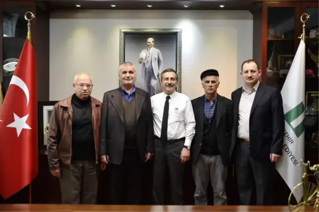 Cami Derneklerinden Başkan Ataç'a Ziyaret
