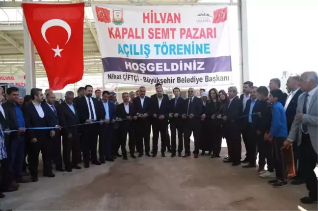 Hilvan'da Semt Pazarının Açılışı Gerçekleştirildi