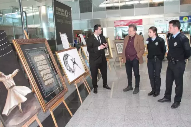 Havalimanı'nda Polis Teşkilatının 173'üncü Kuruluş Yıldönümüne Özel Sergi
