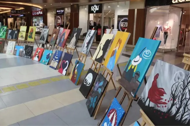 Öğrencilerin Eserleri Görücüye Çıktı