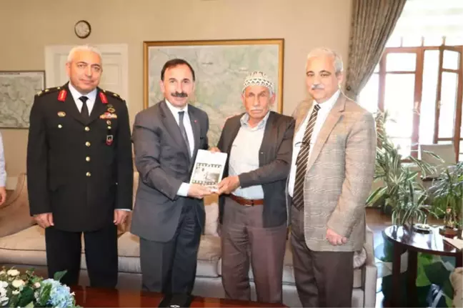Vali Güvençer Araştırmacı Yazar Atilla Güler'i Ağırladı