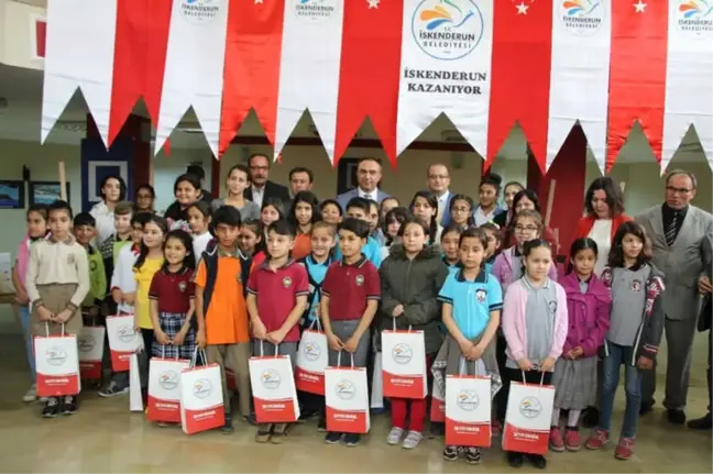 Öğrenciler Görmek İstedikleri İskenderun'u Resimle Anlattılar
