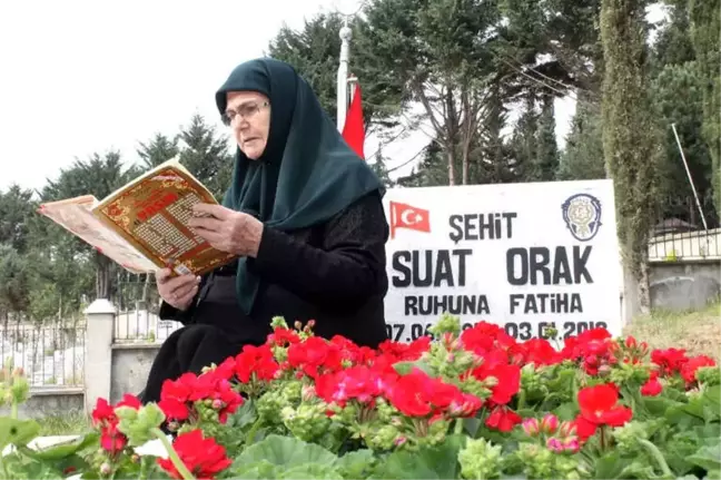 Yalova'da Şehitler Mezarları Başında Anıldı