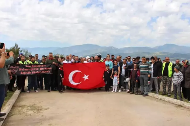 Motosikletçiler Ustalarını Unutmadı
