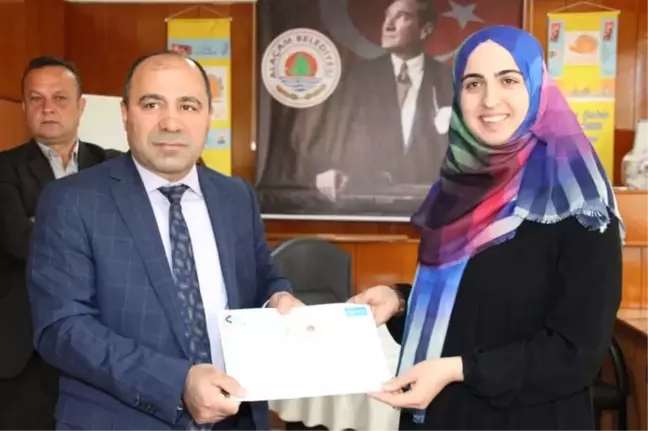 Alaçam'da Girişimcilik Kursu Sertifika Töreni