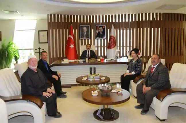 Görbir'den Nevü Rektörü Prof. Dr. Bağlı'ya Ziyaret