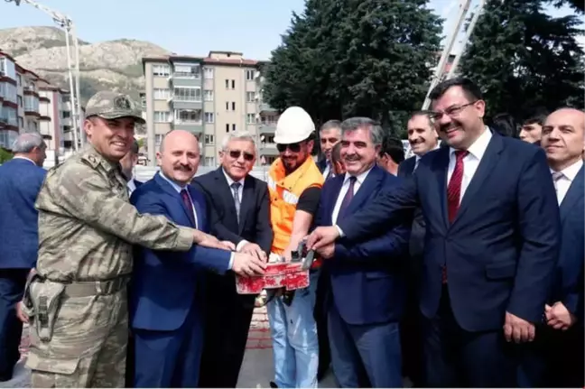 Şehitler Camisi'nin Temeli Atıldı