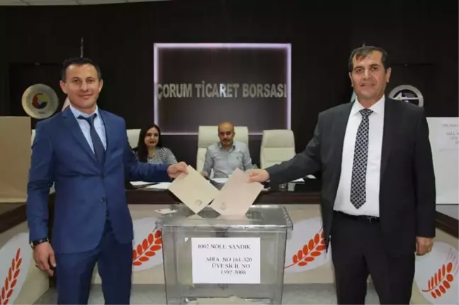 Çorum Ticaret Borsası'nda Görev Dağılımı