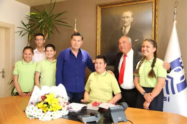 Bodrum Çiftlik Mustafa Yazıcı İlkokulu ve Ortaokulu'ndan Ziyaret