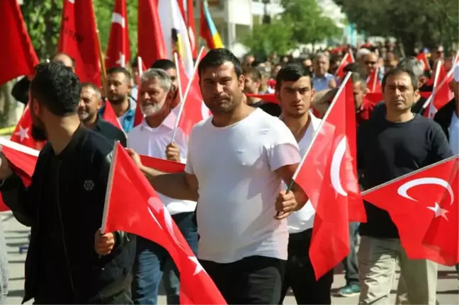 Muğla'da 57. Alay Vefa Yürüyüşü