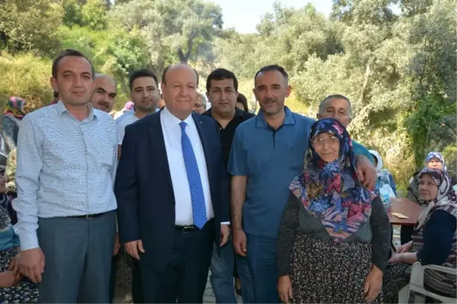 Başkan Özakca,n Dalama Mahallesindeki 30 Yıllık Yemek Hayrına Katıldı
