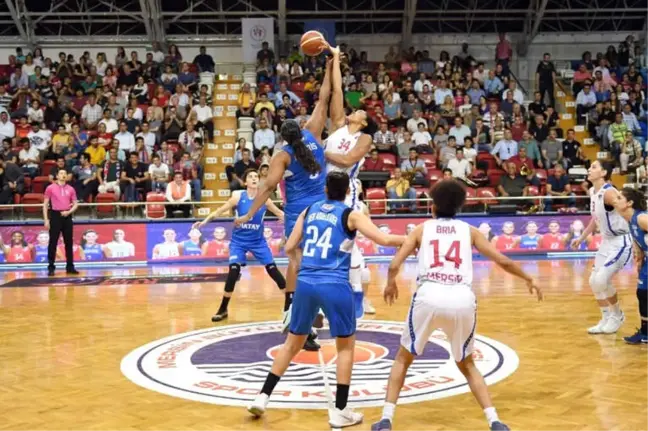 Kadınlar Basketbol Süper Ligi: Mersin Büyükşehir Belediyespor: 64 - Hatay Büyükşehir Belediyespor:...