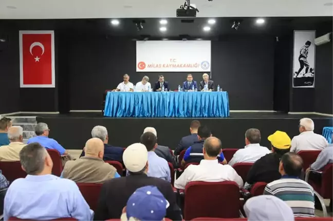 Milas'ta Çiftçiye Can Suyu Verilecek