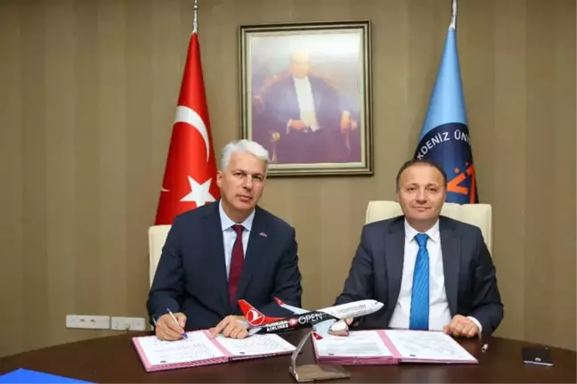 Aü ile THY Arasında Havacılık Eğitimlerinde Stratejik İş Birliği