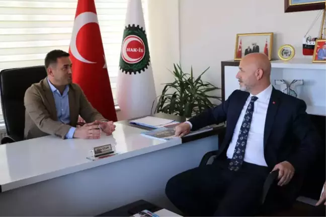 AK Parti İl Başkanı Karaduman'dan Hizmet-İş'e Ziyaret