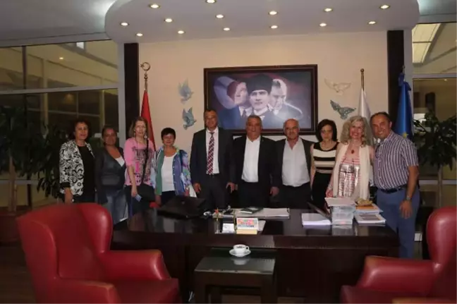 Yunan Öğrencilerden Başkan Kayalı'ya Ziyaret