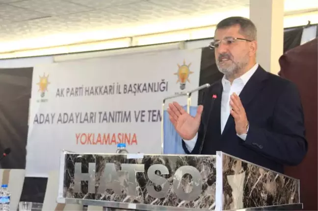 Hakkari AK Parti Aday Adayları Tanım ve Temayül Yoklaması Yaptı