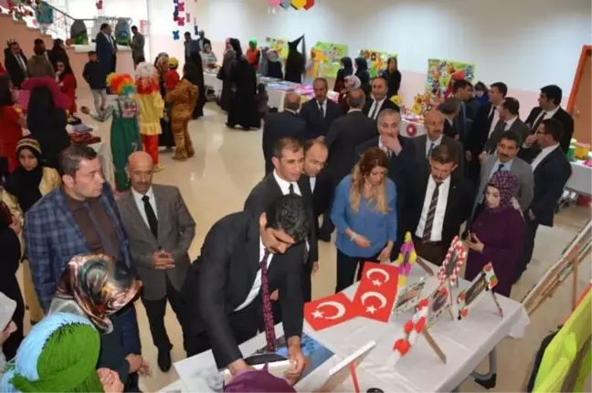 Aşkale'de Çocuk Gelişimi ve Eğitimi Yılsonu Sergisi