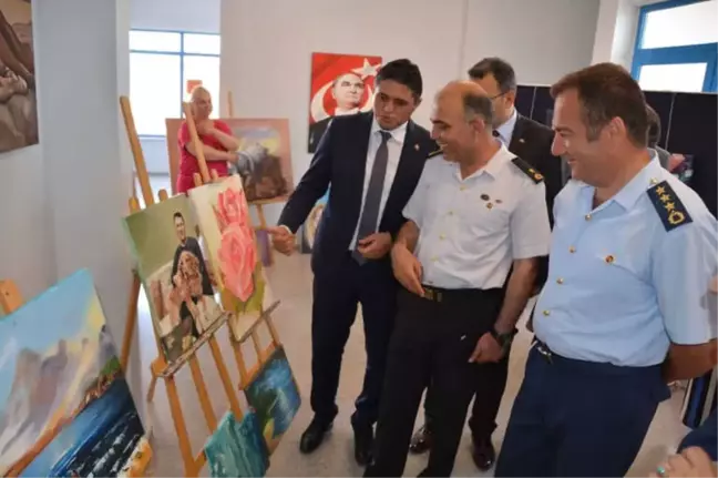 Aliağa Tüpraş Halk Eğitim Merkezinden Yıl Sonu Sergisi