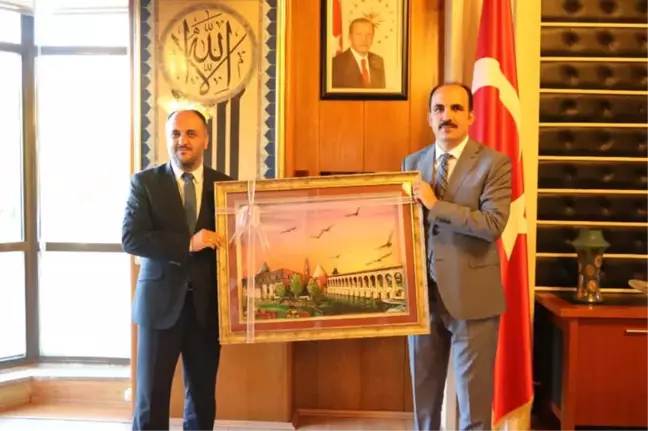 Özaltun'dan Başkan Altay'a Ziyaret