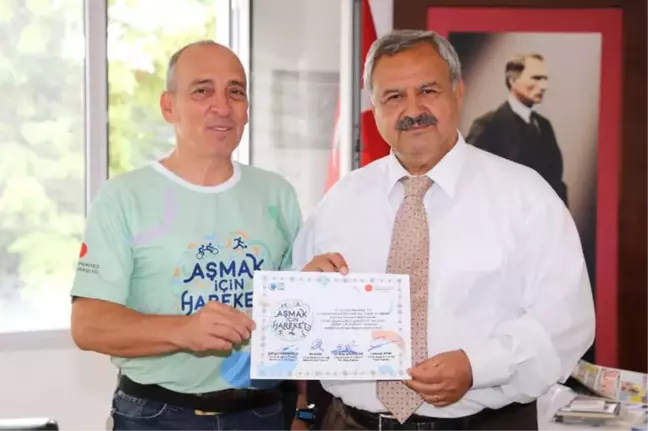 Kaymakam Öner'e Beyazay Teşekkürü