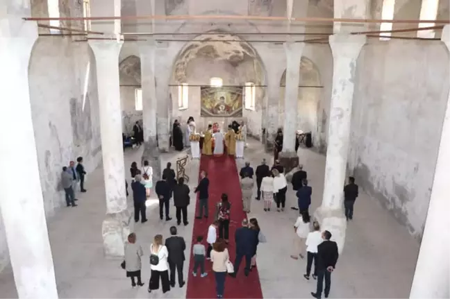 Fener Rum Patriği Bartholomeos Kapadokya'da Pazar Ayinini Yönetti