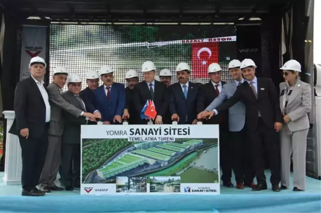 Yomra Sanayi Sitesi'nin Temeli Törenle Atıldı