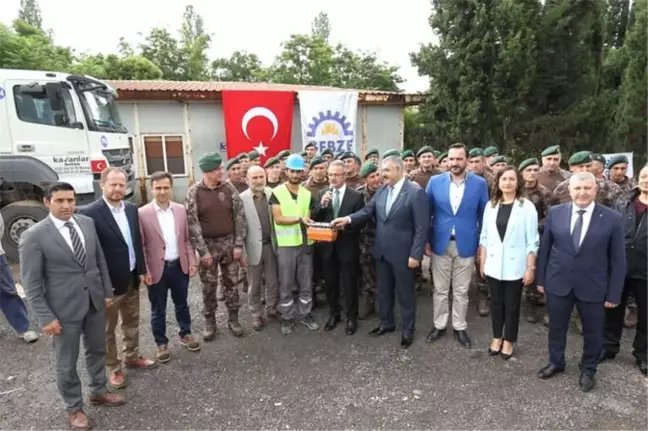 Başkan Köşker'den Özel Harekat'a Tesis Desteği